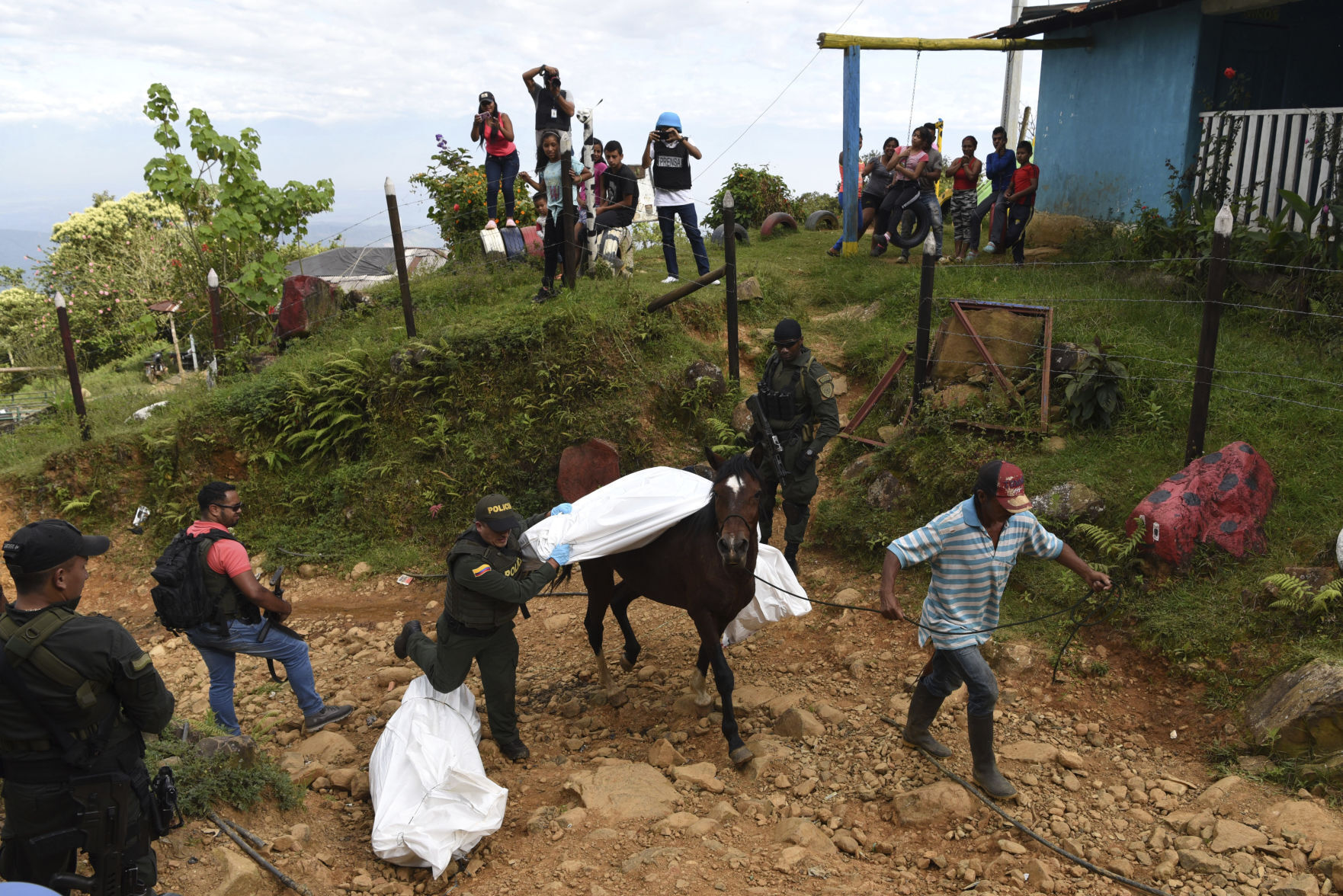 APTOPIX Colombia Deadly Feud